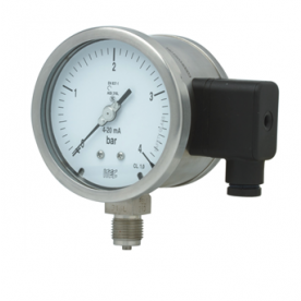 P503 solid front electrical pressure gauge, 4 ÷ 20mA
