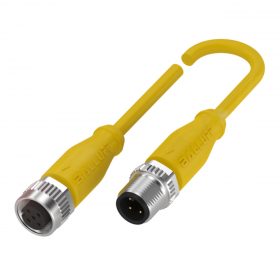 BCC05LY connectors (M12 F / M12 M) with 2m cable