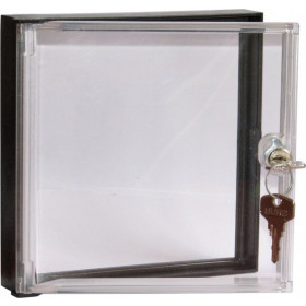 STD-141 transparent door with moulded frame