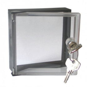 STD-99 transparent door with moulded frame