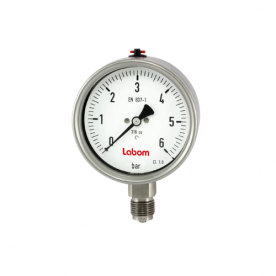 Series BA42/BA43 bourdon tube pressure gauge NS 100/160