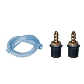 KR 483 connection kit with 2 quick connections n°483 and 2 m of clear tube